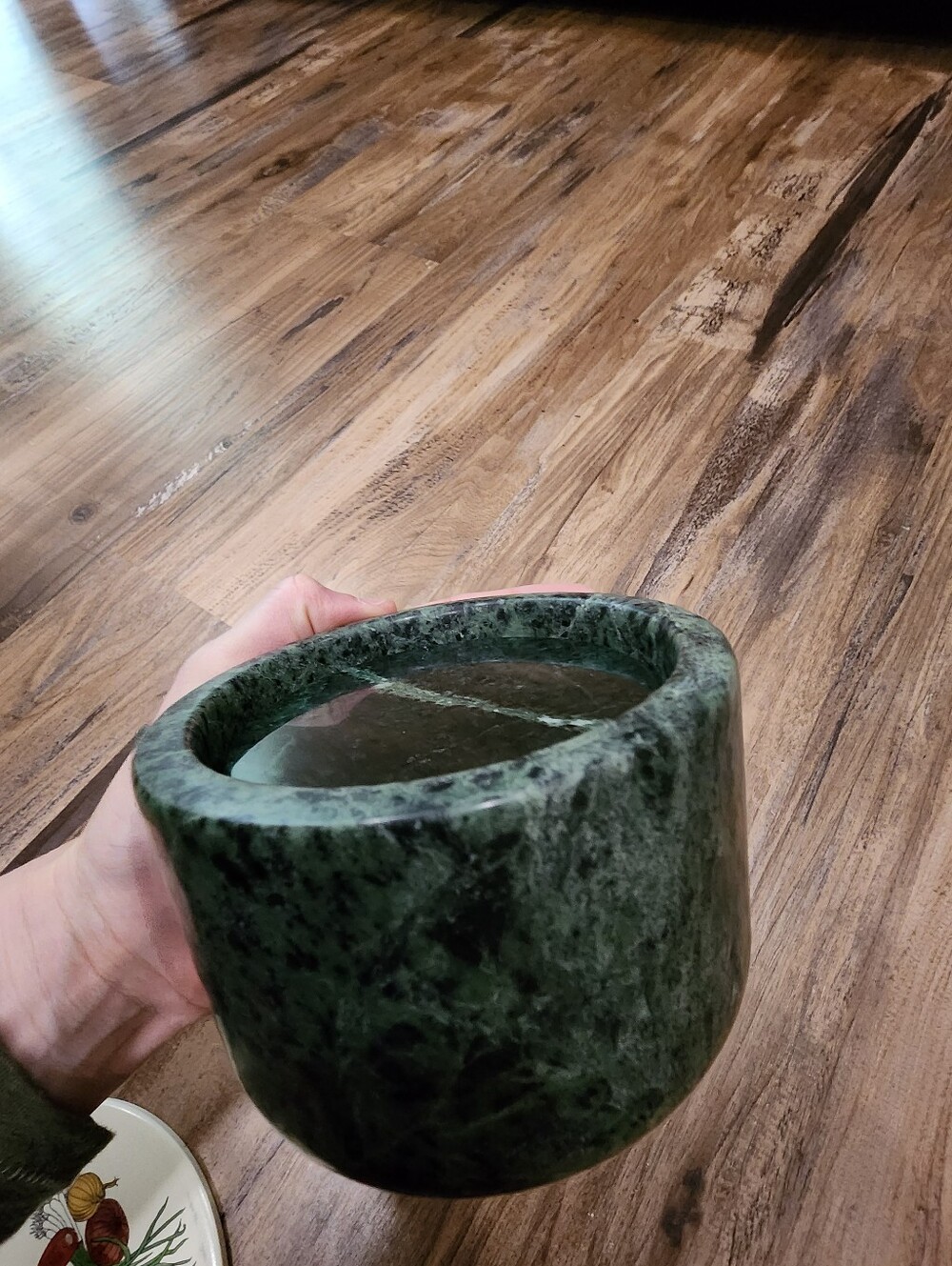 Vintage Green Marble Coaster Set - Picture 6 of 7